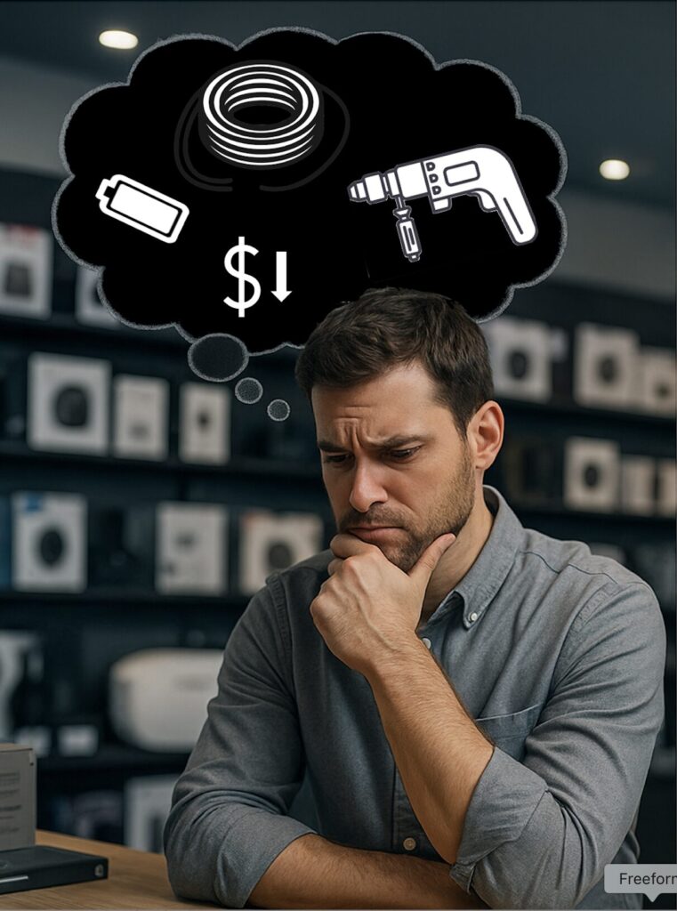 A customer that willing to buy smart products but frustrated thing about all the constrains of installing traditional smart devices at his property