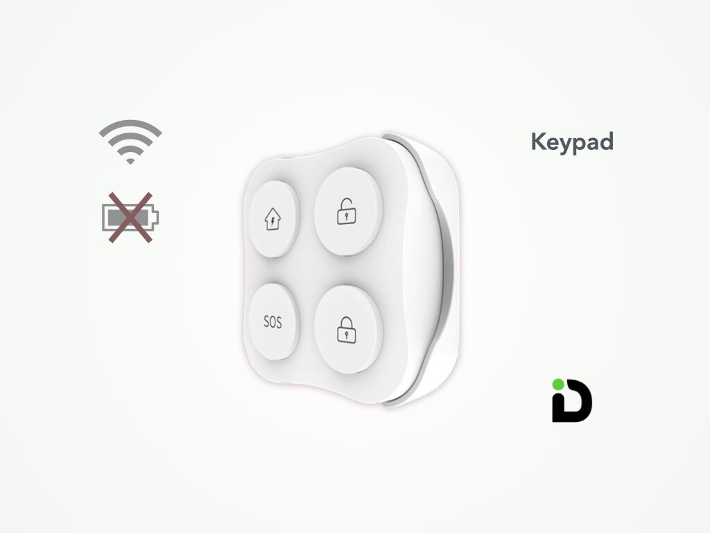 Dimi Go Portable Wireless Keypad picture with background