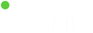 Dimi logo full name white color