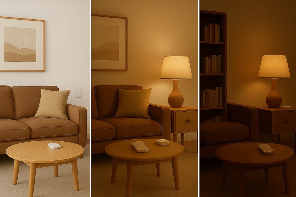 smart dimming, energy saving lights, wellness lighting, dimmable keypad, lighting comfort