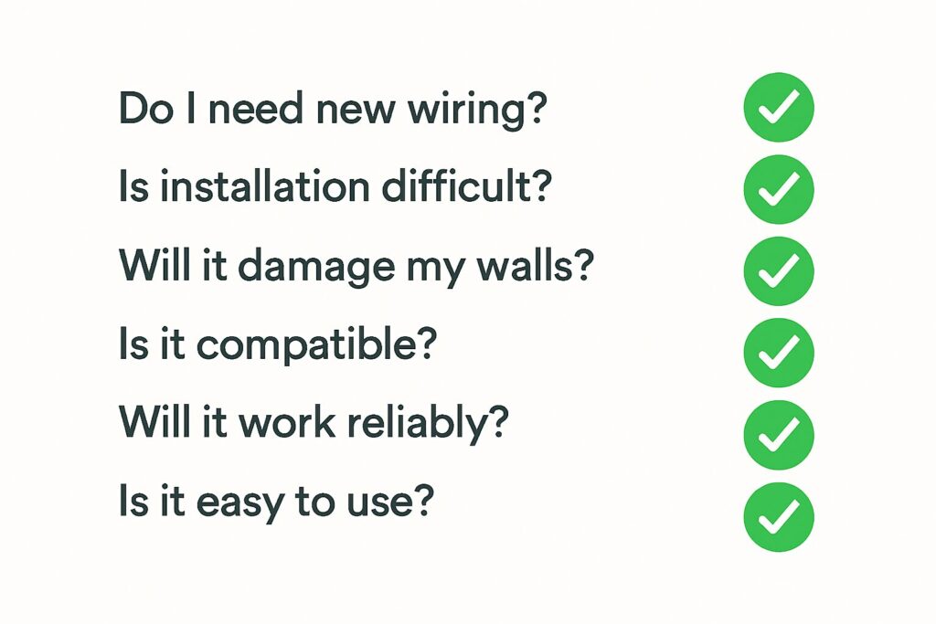 smart home upgrade checklist